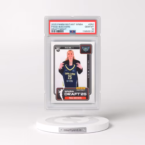 2025 Panini Instant WNBA Draft Night #DN1 Paige Bueckers (PSA 10 GEM MINT)