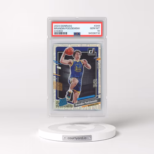 2023 Panini Donruss #249 Brandin Podziemski - Choice (PSA 10 GEM MINT)