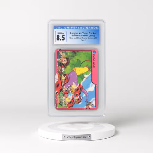 2000 Gold and Silver Anime Series #53 Ledyba Vs Team Rocket - Part 2 (CGC 8.5 NM-MT+)