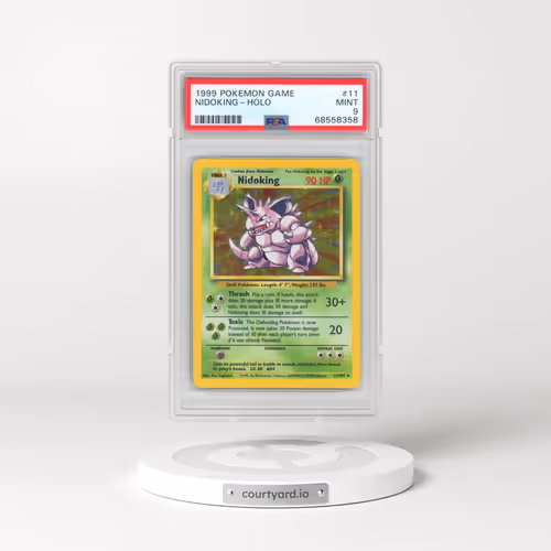 1999 Pokémon Game #11 Nidoking - Holo (PSA 9 MINT)