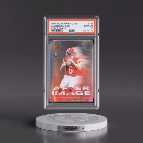 2024 Topps Signature Class After Image #AI7 Jayden Daniels (PSA 10 GEM MINT)