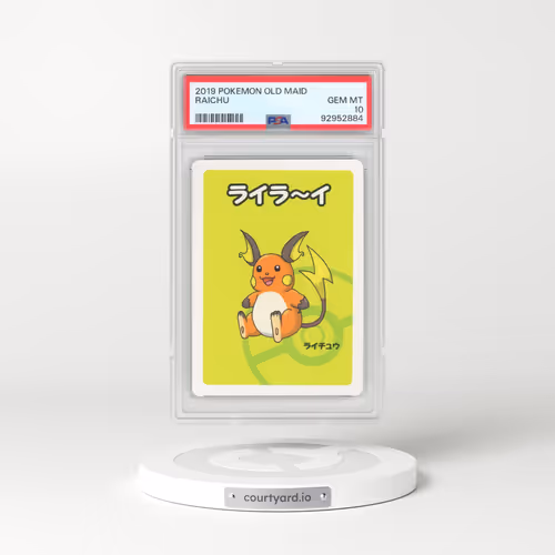 2019 Pokémon Old Maid Raichu (PSA 10 GEM MINT)