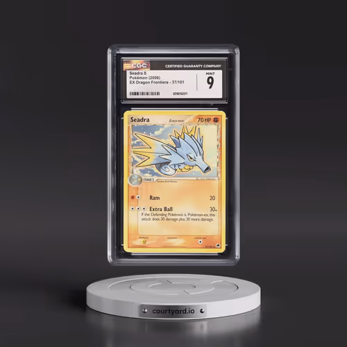 2006 EX Dragon Frontiers #37/101 Seadra δ (CGC 9 MINT)