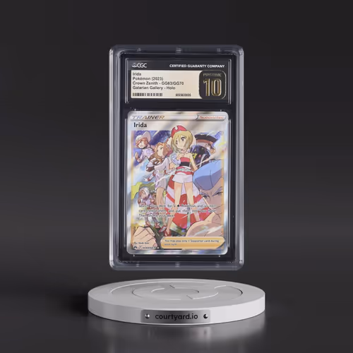 2023 Crown Zenith #GG63/GG70 Irida - Galarian Gallery Holo (CGC 10 PRISTINE)