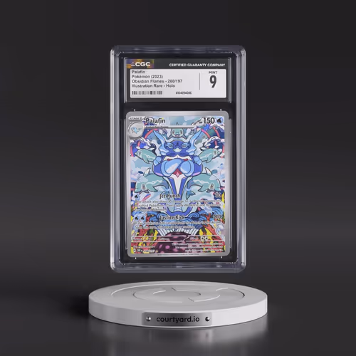 2023 Pokémon Obf EN-Obsidian Flames #200 Palafin - Illustration Rare (CGC 9 MINT)