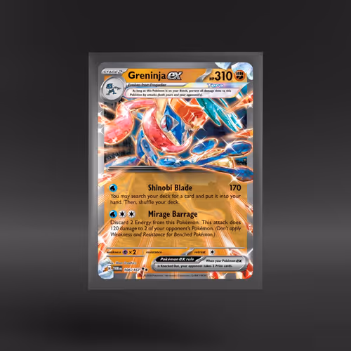 Twilight Masquerade #106/167 Greninja ex