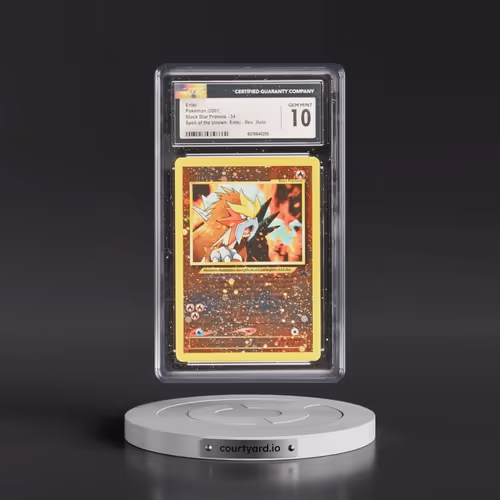 1999 Black Star Promos #34 Entei - Reverse Holo Spell of the Unown: Entei () (CGC 10 GEM MINT)
