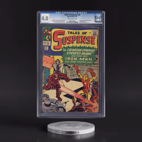 Tales of Suspense #52 CGC 4.0 Slightly Brittle Pages (Marvel Comics, 4/64) - Universal