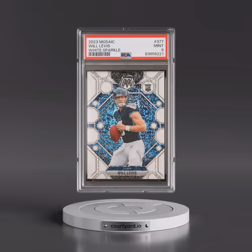 2023 Panini Mosaic #377 Will Levis - White Sparkle (PSA 9 MINT)