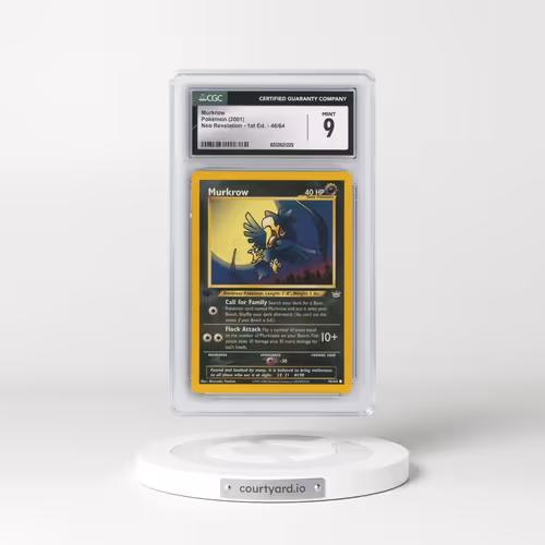 2001 Neo Revelation #46/64 Murkrow - 1st Edition (CGC 9 MINT)