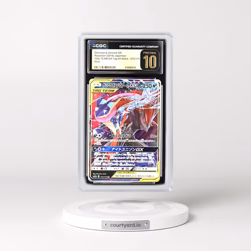 2019 Tag Team GX: Tag All Stars #072/173 Greninja & Zoroark GX - Holo (CGC 10 PRISTINE)