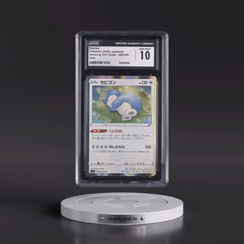 2020 Amazing Volt Tackle #084/100 Snorlax - Holo (CGC 10 GEM MINT)