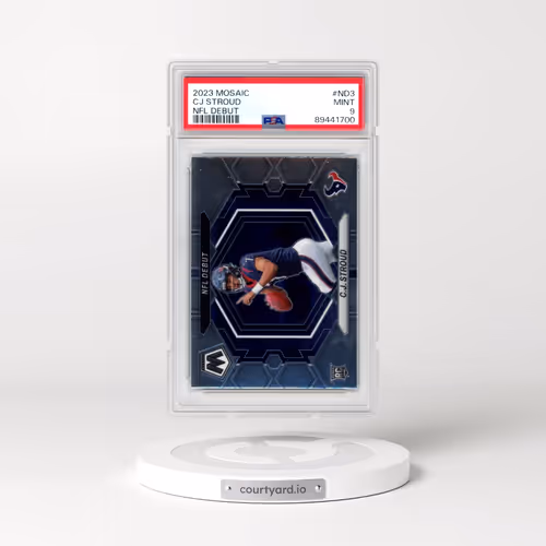 2023 Panini Mosaic NFL Debut #ND3 CJ Stroud (PSA 9 MINT)