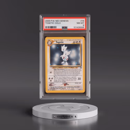 2000 Pokémon Neo Genesis #16 Togetic - Holo (PSA 8 NM-MT)
