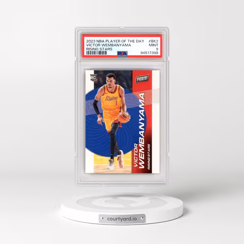 2023 Panini NBA Player of the Day Rising Stars #BK2 Victor Wembanyama (PSA 9 MINT)