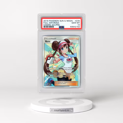 2019 Pokémon Sun & Moon Cosmic Eclipse #236 Rosa - Full Art (PSA 10 GEM MINT)