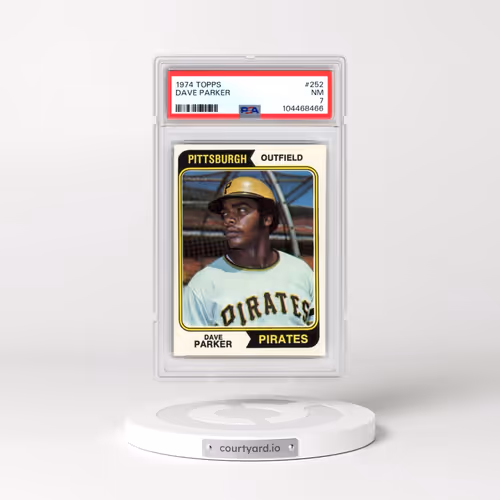 1974 Topps #252 Dave Parker (PSA 7 NM)