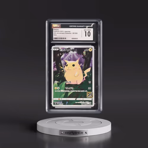 2021 25th Anniversary Collection #001/028 Pikachu - Holo (CGC 10 GEM MINT)