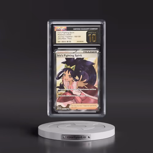 2025 Journey Together - JTG EN #180/159 Iris's Fighting Spirit - Ultra Rare Holo (CGC 10 PRISTINE)