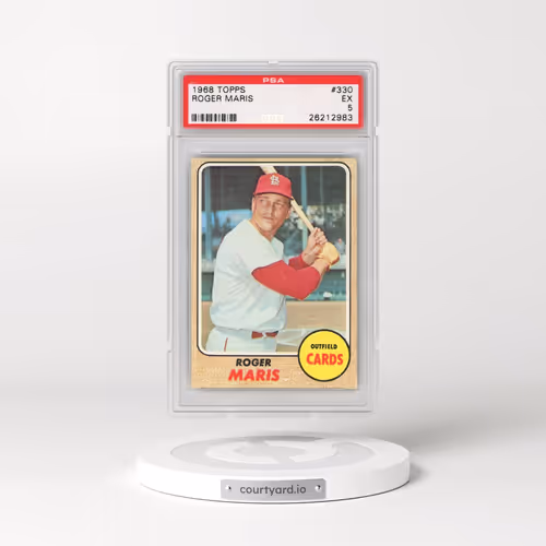 1968 Topps #330 Roger Maris (PSA 5 EX)