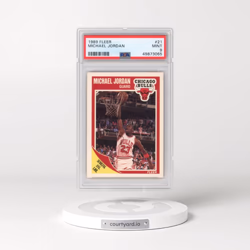 1989 Fleer #21 Michael Jordan (PSA 9 MINT)