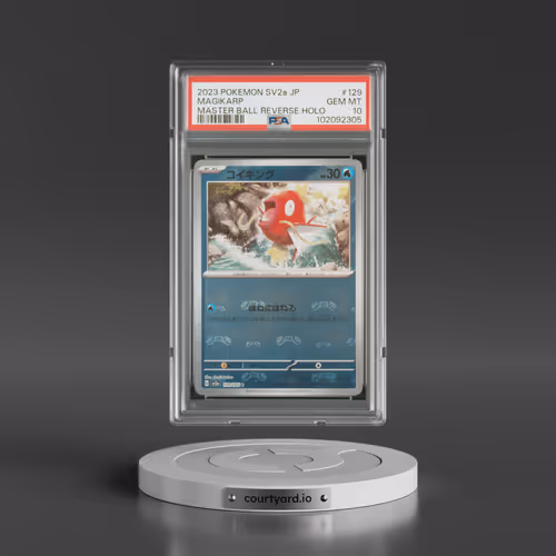 2023 Pokémon Sv2a-Pokemon 151 #129 Magikarp - Reverse Holo Master Ball (PSA 10 GEM MINT)