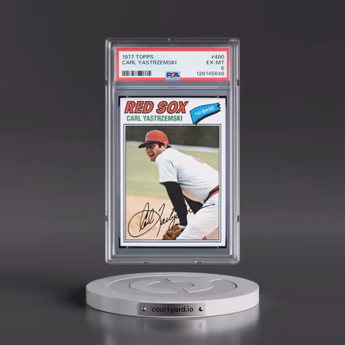 1977 Topps #480 Carl Yastrzemski (PSA 6 EX-MT)