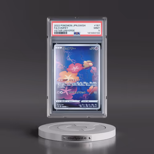 2022 Pokémon Sword & Shield Vstar Universe #187 Comfey - Full Art (PSA 9 MINT)