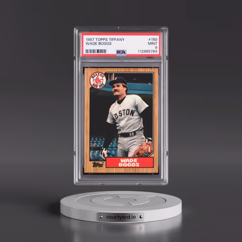 1987 Topps Tiffany #150 Wade Boggs (PSA 9 MINT)