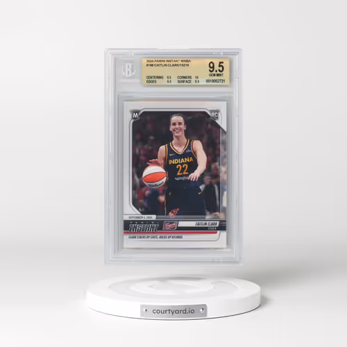 2024 Panini Instant WNBA #198 Caitlin Clark (BGS 9.5 GEM MINT)
