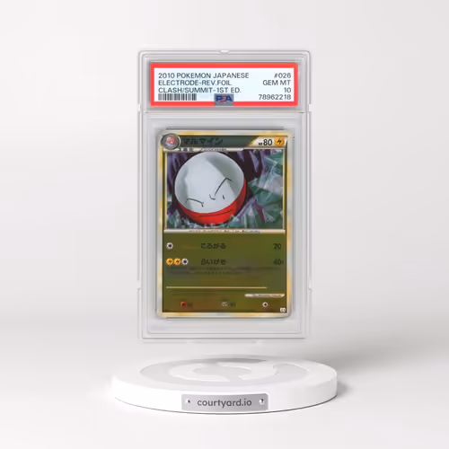 2010 Pokémon Clash at the Summit #026 Electrode - 1st Edition Reverse Foil (PSA 10 GEM MINT)