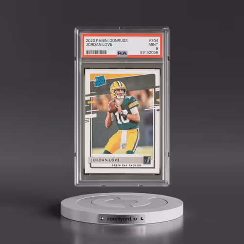 2020 Panini Donruss #304 Jordan Love (PSA 9 MINT)