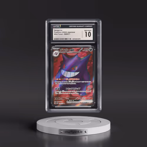 2024 Wild Force #088/071 Gengar ex - Super Rare Holo (CGC 10 GEM MINT)