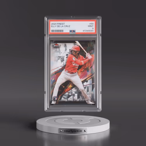 2024 Topps Finest #64 Elly de La Cruz (PSA 9 MINT)