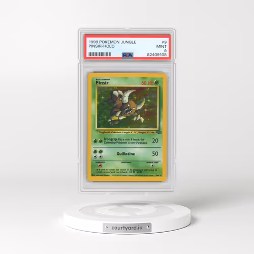 1999 Pokémon Jungle #9 Pinsir - Holo (PSA 9 MINT)