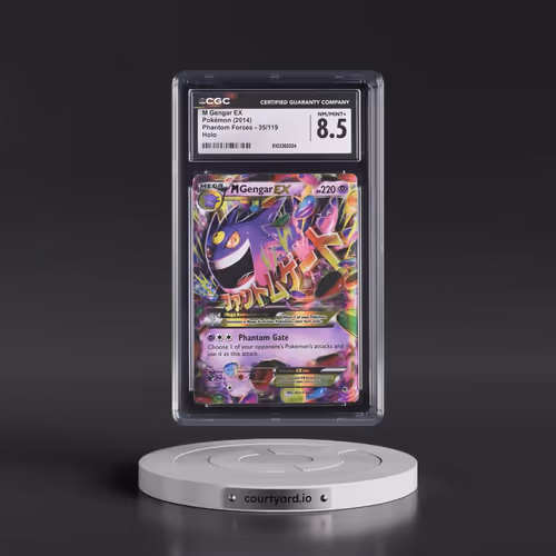 2014 Phantom Forces #35/119 M Gengar EX - Holo (CGC 8.5 NM-MT+)