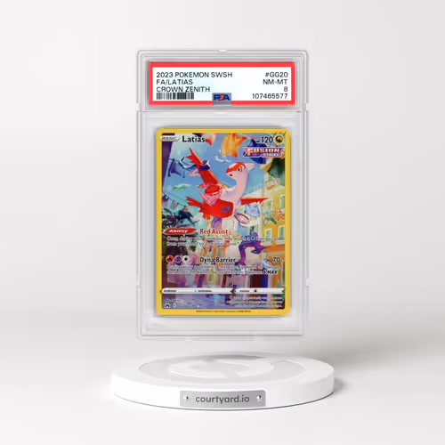 2023 Pokémon Sword and Shield Crown Zenith #GG20 Latias - Full Art (PSA 8 NM-MT)