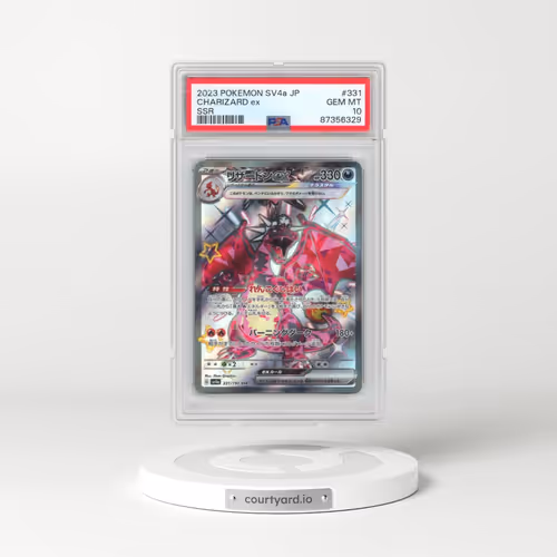 2023 Pokémon Sv4a-Shiny Treasure EX #331 Charizard EX - Holo Ssr (PSA 10 GEM MINT)