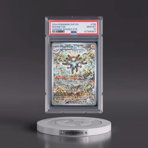 2024 Pokémon Svp EN-SV Black Star Promo #159 Magneton - Surging Sparks Elite Trainer Box (PSA 10 GEM
