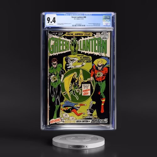 Green Lantern #88 CGC 9.4 White Pages (DC Comics, 2-3/72)