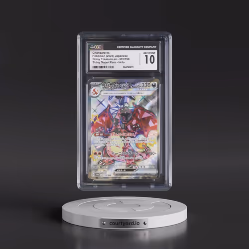 2023 Shiny Treasure ex #331/190 Charizard ex - Shiny Super Rare Holo (CGC 10 GEM MINT)