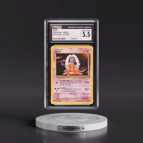 1999 Base Set #31/102 Jynx (CGC 5.5 EX+)