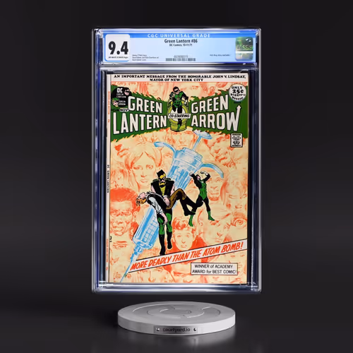 Green Lantern #86 CGC 9.4 Off-white to White Pages (DC Comics, 10-11/71) - Universal