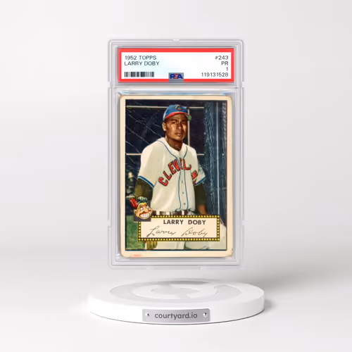 1952 Topps #243 Larry Doby (PSA 1 PR)