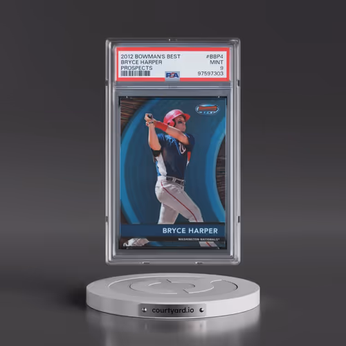 2012 Bowman's Best Prospects #BBP4 Bryce Harper (PSA 9 MINT)