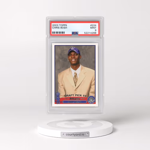 2003 Topps #224 Chris Bosh (PSA 9 MINT)