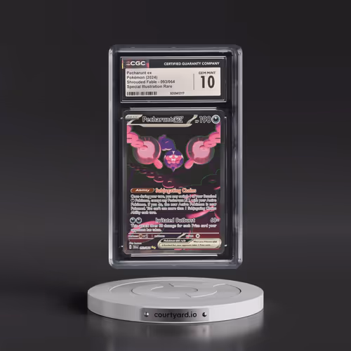2023 Shrouded Fable - SFA EN #093/064 Pecharunt ex - Special Illustration Rare (CGC 10 GEM MINT)
