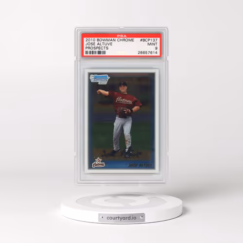 2010 Bowman Chrome Prospects #BCP137 Jose Altuve (PSA 9 MINT)