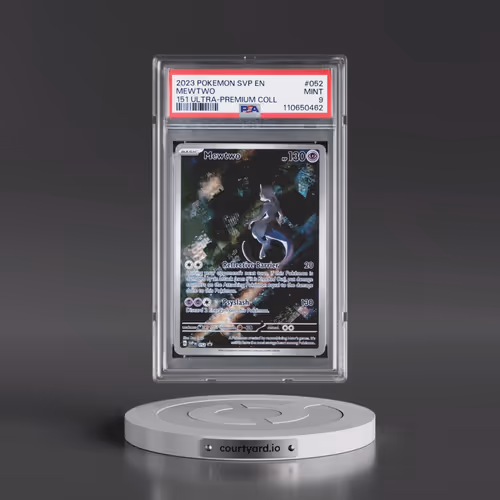 2023 Pokémon Svp EN-SV Black Star Promo #052 Mewtwo - 151 Ultra-Premium Collection (PSA 9 MINT)