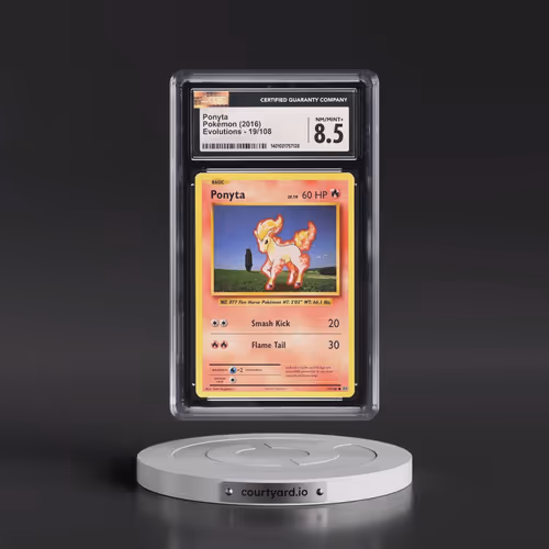 2016 Evolutions #19/108 Ponyta (CGC 8.5 NM-MT+)